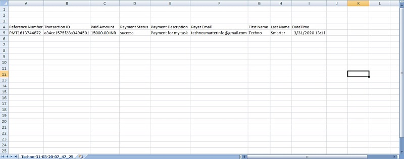 Import Excel using PHP and MYSQL database | Payment form invoice 