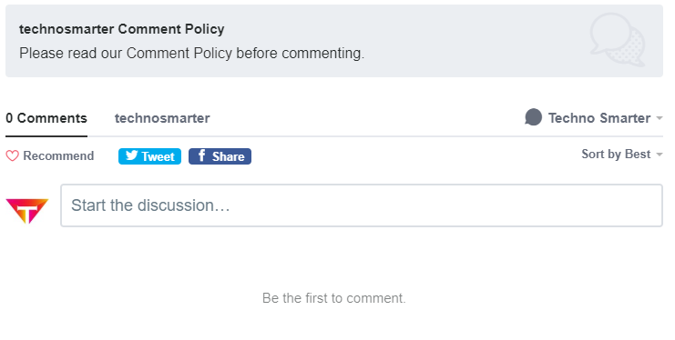 Integrate comment section in website