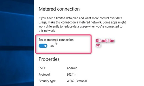 windows 10 more data consuming stop